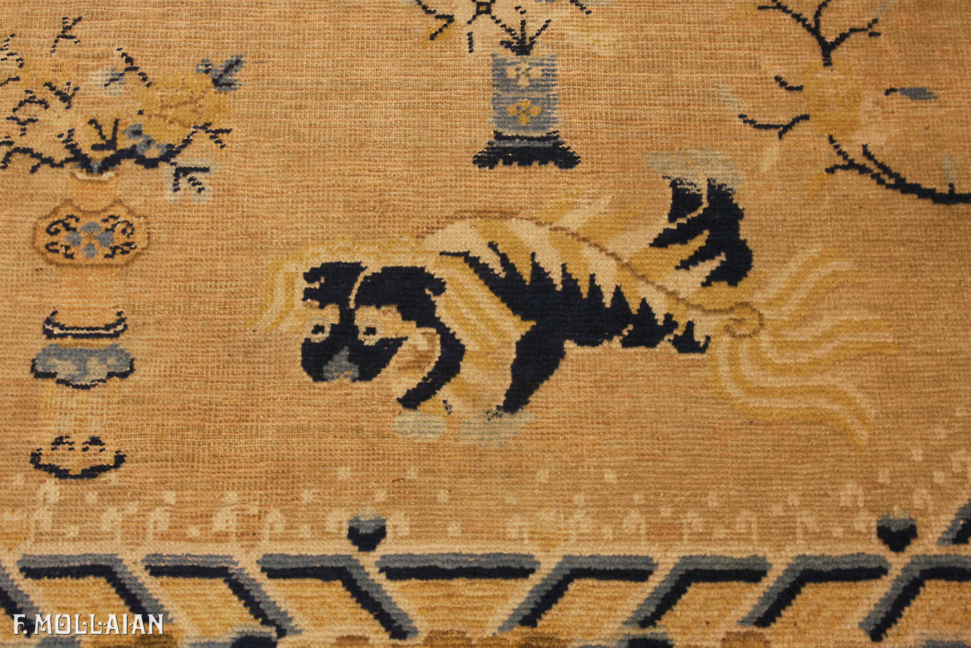 Antique Chinese Ningxia Carpet n°:92579309